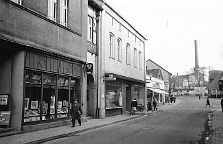 Blick aus der Bahnhofstraße zur Wilhelmstraße